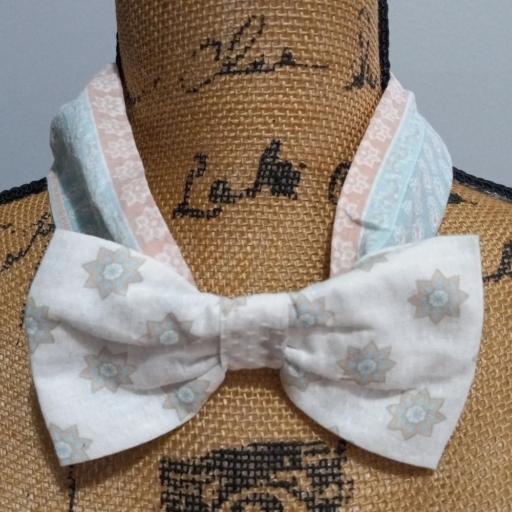 Joie Little Girl 3T Pink & White Floral Paisley Stretch Headband NWT